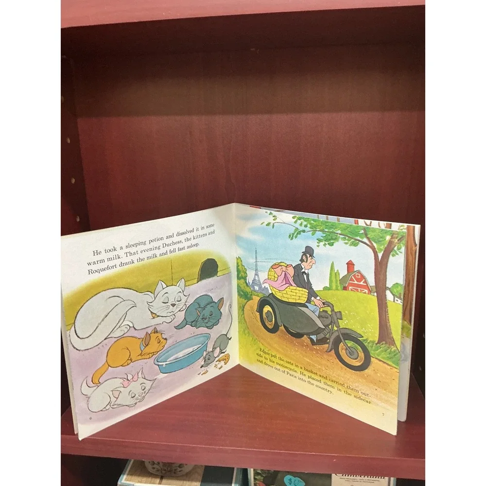 Vintage Disney 10‎ Read-Along Book and Cassette Tape Bundle